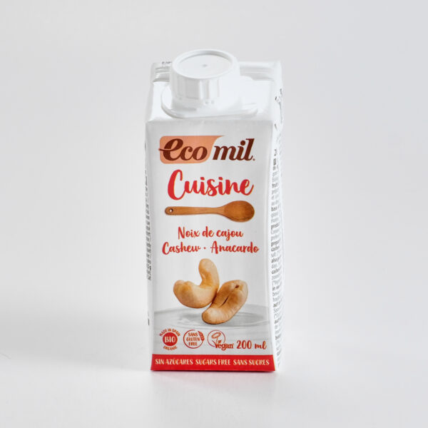 Kulinaarne toode india pähklist, suhkruta 200ml Ecomil